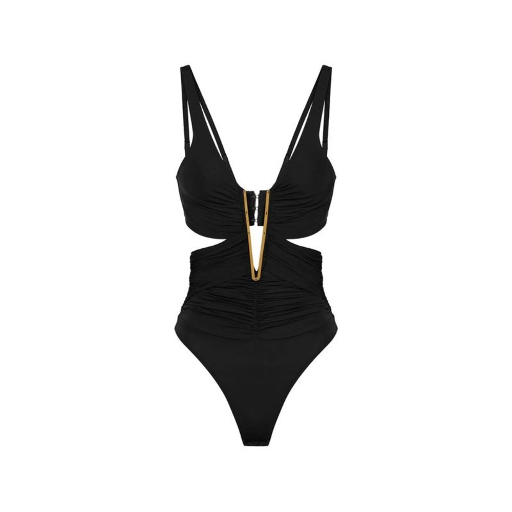 Elisabetta Franchi Black Tops - Vests & Tank Tops Women